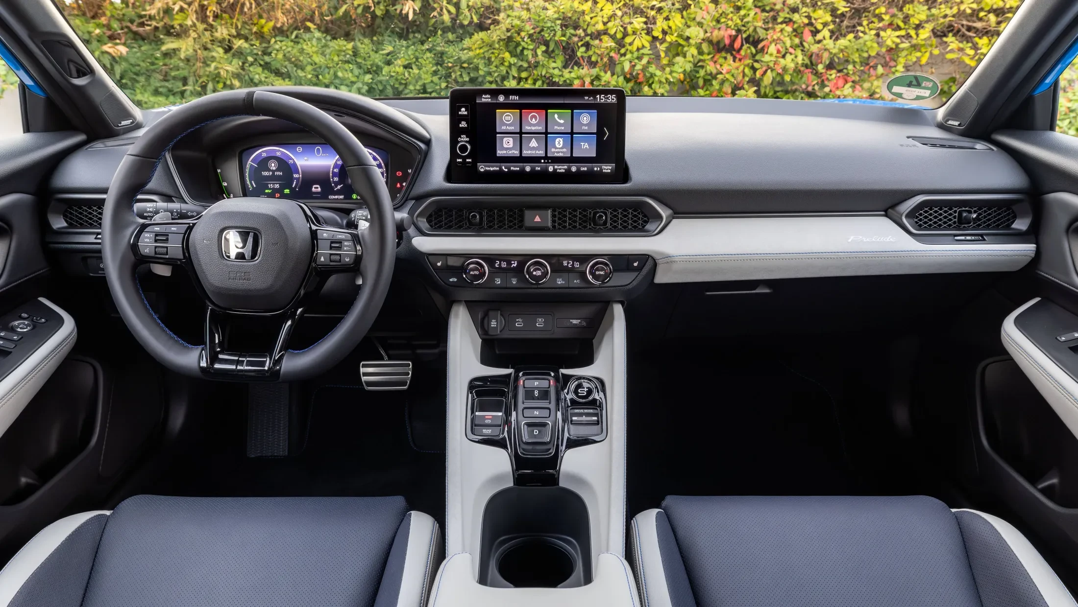 Honda Prelude dashboard